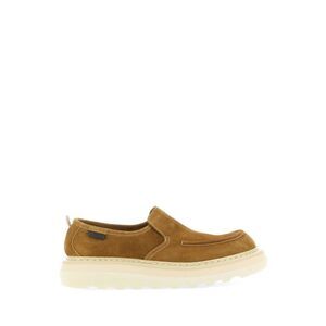 PREMIATA Men's Suede Slip-On Moccasins with Chunky Sole Men BUFF